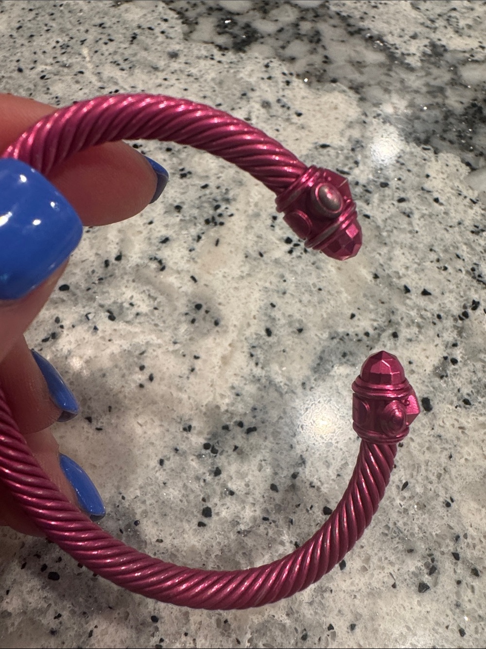 David Yurman Aluminum Bangle - Picture 3 of 4